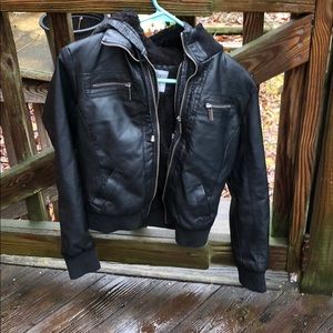 4 FOR $20 Full Tilt Women’s Leather Jacket🌟
